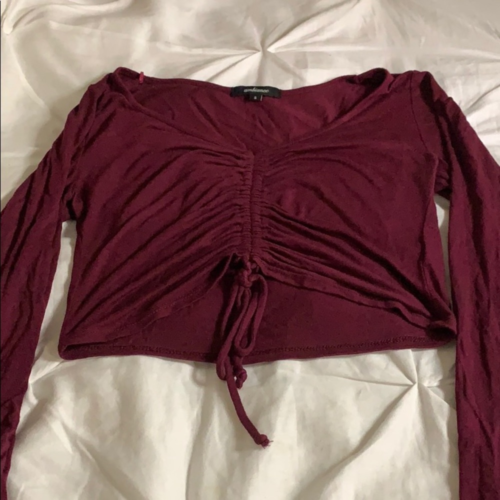 Long sleeve crop top!